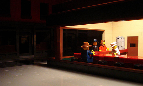 Nighthawks in LEGO
