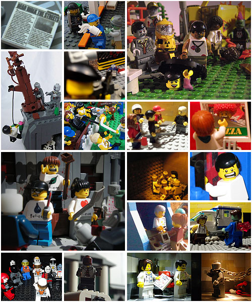 Some many awesome LEGO zombie creations, so little time.