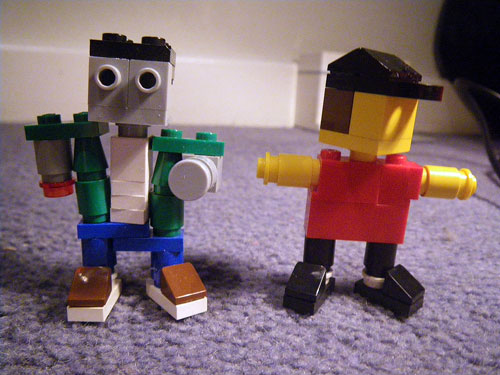 Legomiles' macro-figures