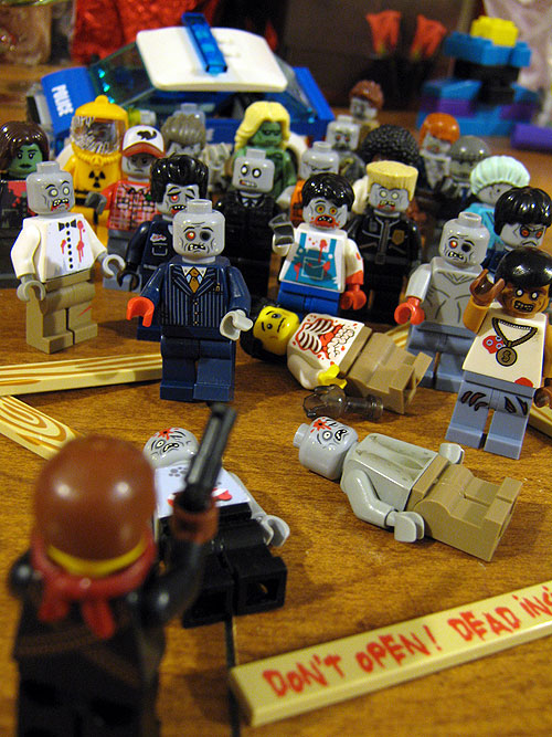 This is a lot of LEGO zombies