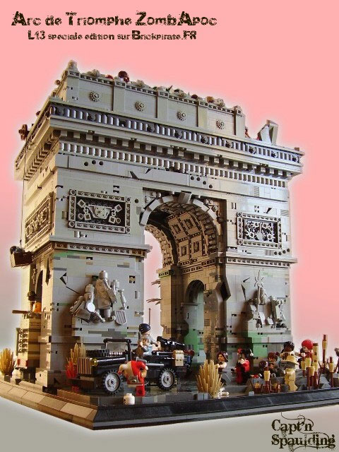 The Arc de Triomphe, post-apocalyptic style