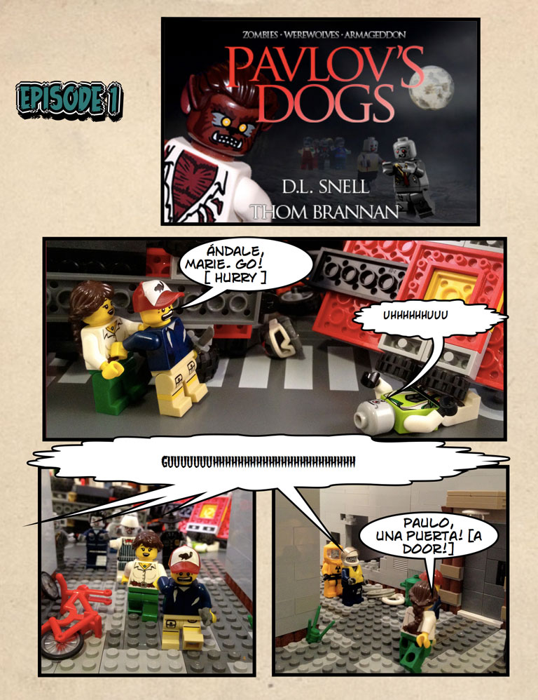 Episode 1 of Pavlov's Dogs - Exclusive mini-comic