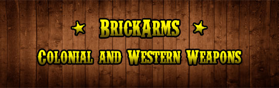 Review of BrickArms' new colonial and western LEGO weapons