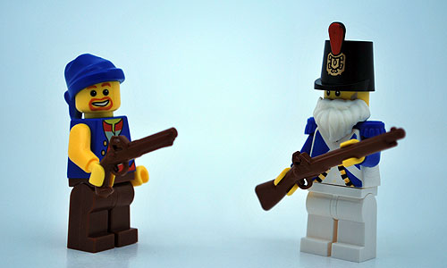 BrickArms' Flintlock Pistol and Musket