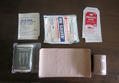 First Aid Kit items part 3