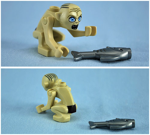 Gollum - a new type of minifig