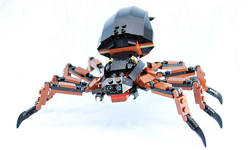 Behold the great spider Shelob. In LEGO.