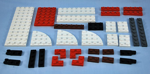 gluing lego plates to wood