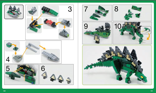 LEGO Adventure Book building instructions example