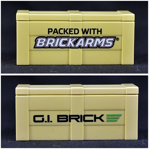 The GI Brick and BrickArms Branded Crate