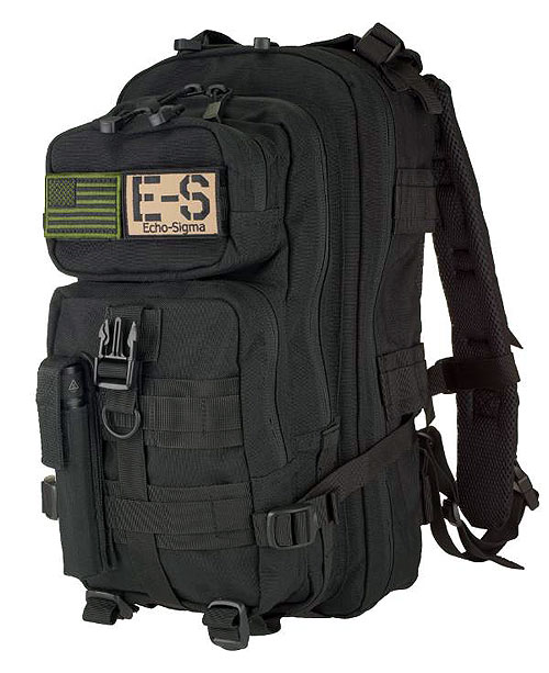 Echo-Sigma Emergency Bug Out Bag (Black)