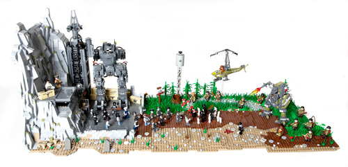 Dawn Raid - a LEGO Zombie Creation