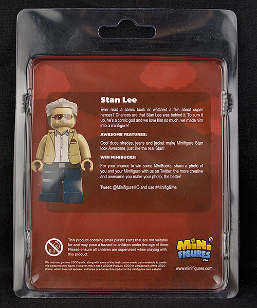 Minifigures.com Stan Lee in Box Back