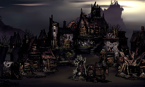 darkest dungeon like game different theme