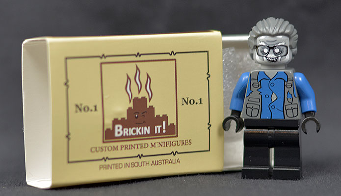 Custom George A. Romero Minifig