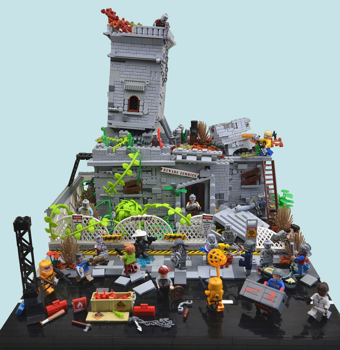 LEGO Zombie Breakout in Zone B Area 6